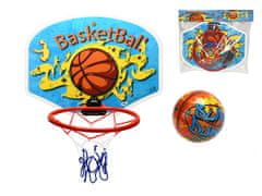Mikro Trading Basketbalový koš 34 x 25,3cm s míčem v sáčku