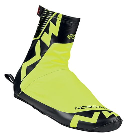 Northwave Návlek Acqua Shoecover Yellow Fluo/Black XXL