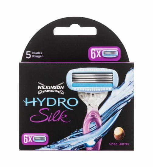 Wilkinson Sword 6ks hydro silk, náhradní břit