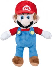 TWM Plyšová hračka Super Mario 30 cm z modro/červeného polyesteru