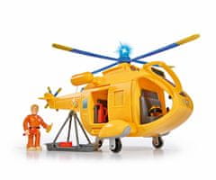 TWM Wallaby 2 vrtulník Fireman Sam 34 cm oranžová