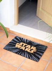 TWM rohožka Star Wars 40 x 60 cm PVC / kokosové vlákno černá