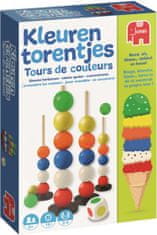 TWM barevné hrací věže pro děti 19 cm