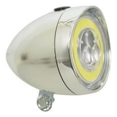 TWM čelovka Classic COB LED baterie, chrom