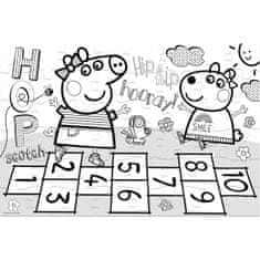 TWM 2v1 podlahové puzzle Peppa Pig junior 90 cm 48 dílků