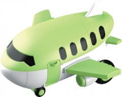TWM supermarketové letadlo junior 43 x 25 cm zelená / bílá 32 ks
