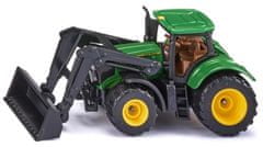 TWM Traktor John Deere 6215R s čelním nakladačem 9,3 cm zelený