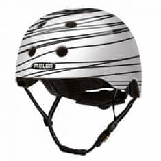 TWM cyklistická helma Urban Active, polykarbonát, bílá, velikost 46-52 cm