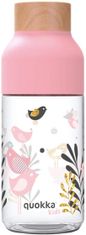 TWM Láhev na pití Tritan Ice Birds 570 ml růžová / průhledná