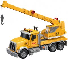 TWM jeřáb Mega Truck junior 34 x 11 x 45 cm třecí žlutá