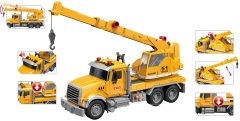 TWM jeřáb Mega Truck junior 34 x 11 x 45 cm třecí žlutá