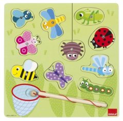 TWM Magnetické puzzle Insecten junior 28 cm 10 dílků