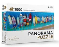 TWM Puzzle Barevné lodě 1000 kusů kartonu