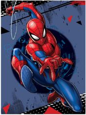 TWM polární deka Spider-Man junior 100 x 140 cm modrá / červená