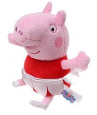 TWM Cuddly Peppa Pig Dancer růžová / červená 17 cm