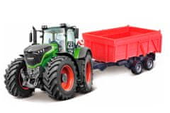 TWM Fendt traktor chlapecká 27 cm ABS zelená / červená 2dílná