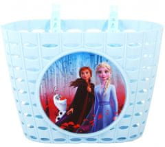 TWM Košík na kolo Frozen 20 cm světle modrý