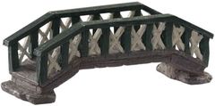 TWM Dutch Bridge 19 x 6,5 cm v zelené / hnědé polyresin