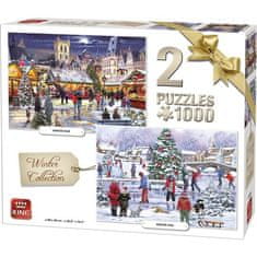 TWM Puzzle Wintercollectie 1000 dílků 2 díly