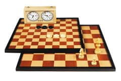 TWM šachové figurky a šachovnice vykládaná 45 x 45 cm