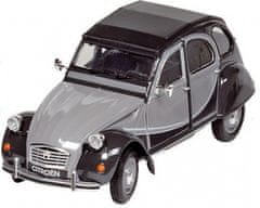 TWM Citroën 2CV 6 Charleston ocel 1:24 šedá