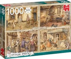 TWM puzzle Anton Pieck, Bakkers uit de 19e eeuw 1000 dílků