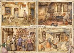 TWM puzzle Anton Pieck, Bakkers uit de 19e eeuw 1000 dílků