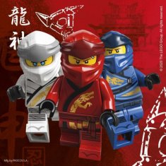 TWM párty ubrousky Ninjago 33 x 33 cm FSC papír 20 ks