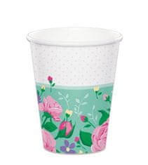 TWM párty šálky Flora Fairy 266 ml karton 8 ks