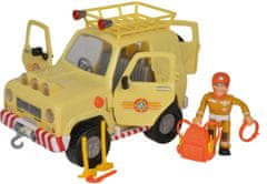 TWM Brandweerman Sam Toms 4x4 Play Set 15 cm Žlutá