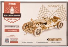 TWM modelová sada V8 GP Car 19 x 8 cm dřevo 220 dílů