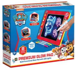 TWM Paw Patrol Premium svítící LED kreslící tabule 6 ks