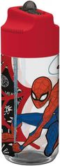 TWM Chlapecká láhev na pití Spider-Man 430 ml transparentní tritan