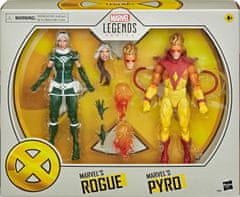 TWM X-men Piro & Rogue značky zelená / žlutá 10 kusů
