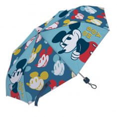 TWM deštník Mickey Mouse junior 52 cm polyester světle modrý