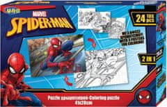 TWM puzzle / omalovánka Spider-Man karton 24 ks