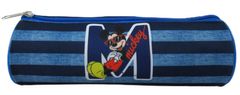 TWM Penál Mickey Mouse 22 x 7 cm polyester modrý