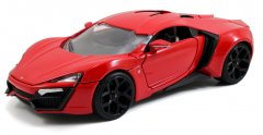 TWM Fast & Furious Lykan Hypersport závodní auto 1:24 červené