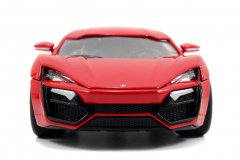 TWM Fast & Furious Lykan Hypersport závodní auto 1:24 červené