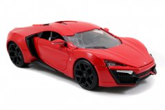 TWM Fast & Furious Lykan Hypersport závodní auto 1:24 červené