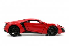 TWM Fast & Furious Lykan Hypersport závodní auto 1:24 červené