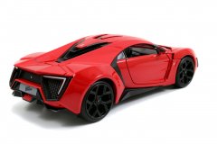 TWM Fast & Furious Lykan Hypersport závodní auto 1:24 červené