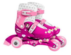 TWM inline brusle Princess hardboot pink velikost 27-30