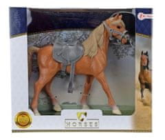 TWM Pro koně - světle hnědý kůň se sedlem