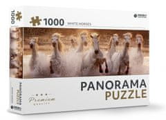 TWM puzzle Bílí koně panorama 1000 dílků