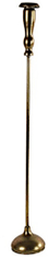 TWM Svícen Jasmyn 78 cm v provedení ocel / zlatý nikl