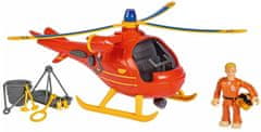 TWM Wallaby Helicopter Fireman Sam junior 28 cm červená