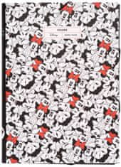 TWM elasto / složka na složky Minnie MouseA4 34 x 24 cm bílá / černá