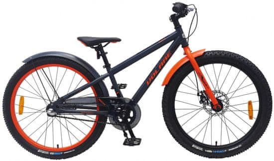 TWM Mechanická kotoučová brzda Rocky 24 Inch 32 cm Boys 3SP tmavě šedá / oranžová