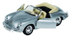 TWM Kovové Porsche 356B Cabrio: 18 cm Stříbrná